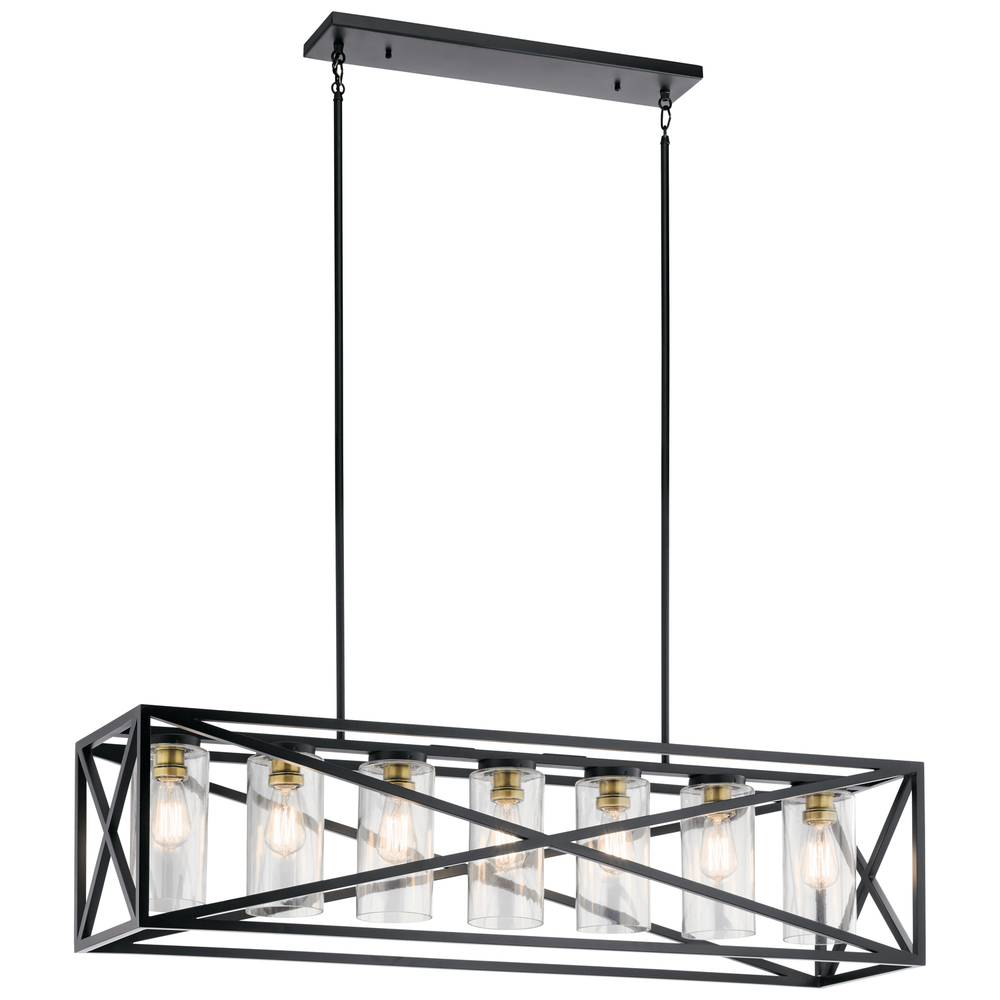 Linear Chandelier 7Lt