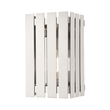 Livex Lighting 20751-91 - 1 Lt Brushed Nickel Outdoor Wall Lantern