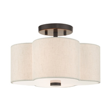 Livex Lighting 58062-92 - 2 Lt English Bronze  Semi Flush