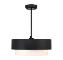 Savoy House 22-FD-445-89 - Diana 4-Light Fan D'Lier in Matte Black