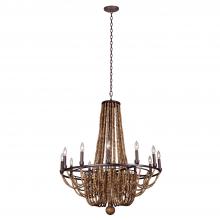 Kalco 505272RM - Beechwood 12 Light Chandelier