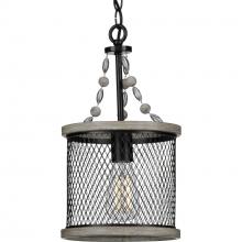 Progress P500228-020 - Austelle Collection One-Light Antique Bronze Farmhouse Pendant Light