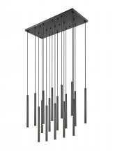 Z-Lite 919MP24-17L-MB-LED - 17 Light Linear Chandelier