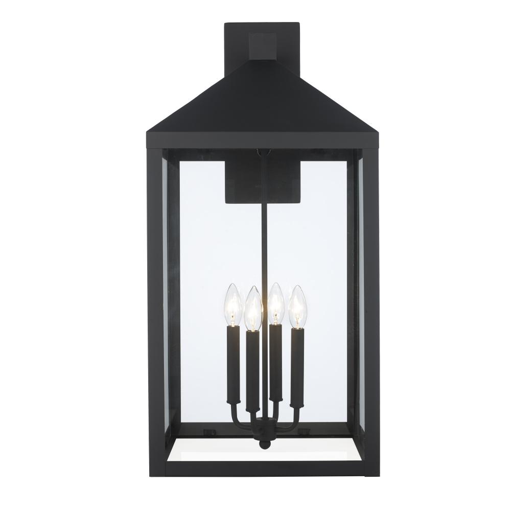 Tempest Outdoor Wall Lights Black