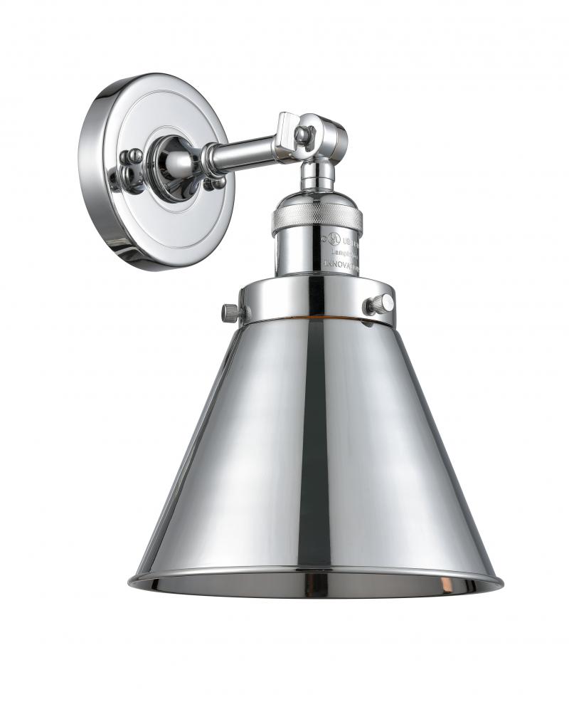 Appalachian - 1 Light - 8 inch - Polished Chrome - Sconce