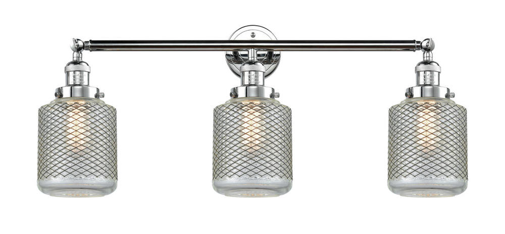 Stanton - 3 Light - 32 inch - Polished Chrome - Bath Vanity Light