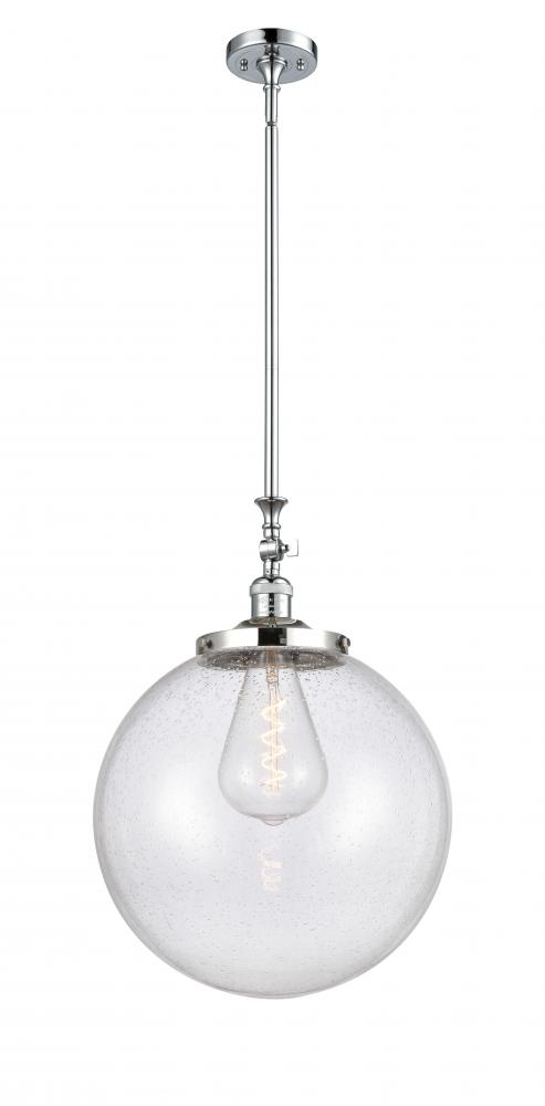 Beacon - 1 Light - 16 inch - Polished Chrome - Stem Hung - Mini Pendant