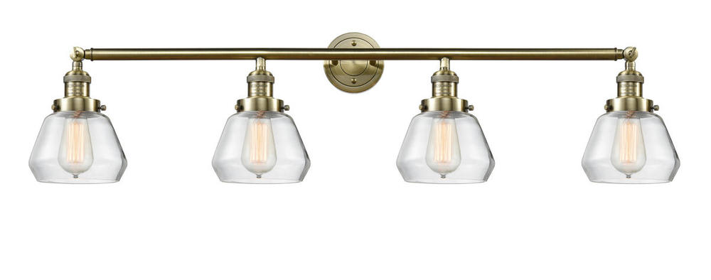 Fulton - 4 Light - 43 inch - Antique Brass - Bath Vanity Light