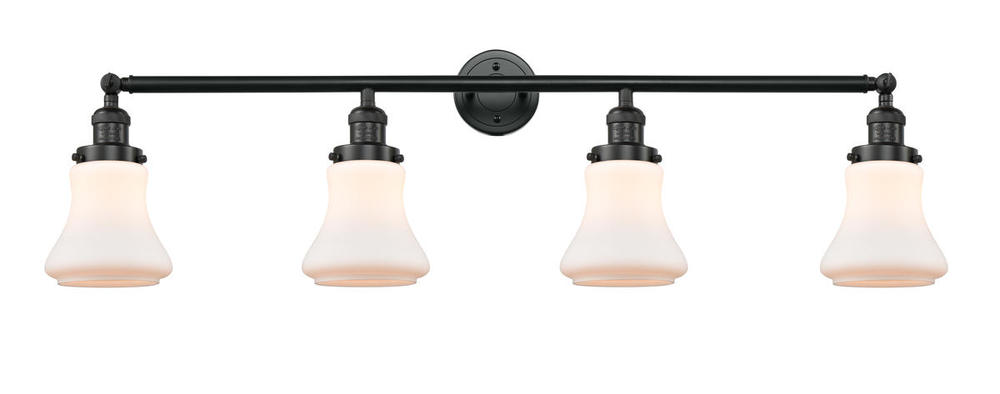 Bellmont - 4 Light - 42 inch - Matte Black - Bath Vanity Light