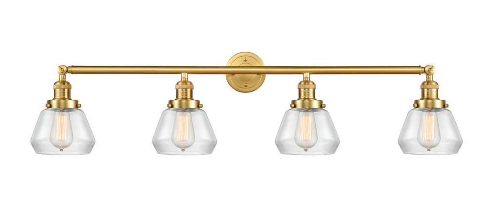 Fulton - 4 Light - 43 inch - Satin Gold - Bath Vanity Light