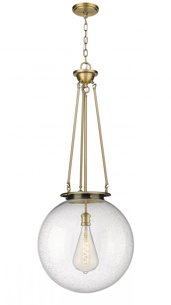 Beacon - 1 Light - 18 inch - Brushed Brass - Chain Hung - Pendant