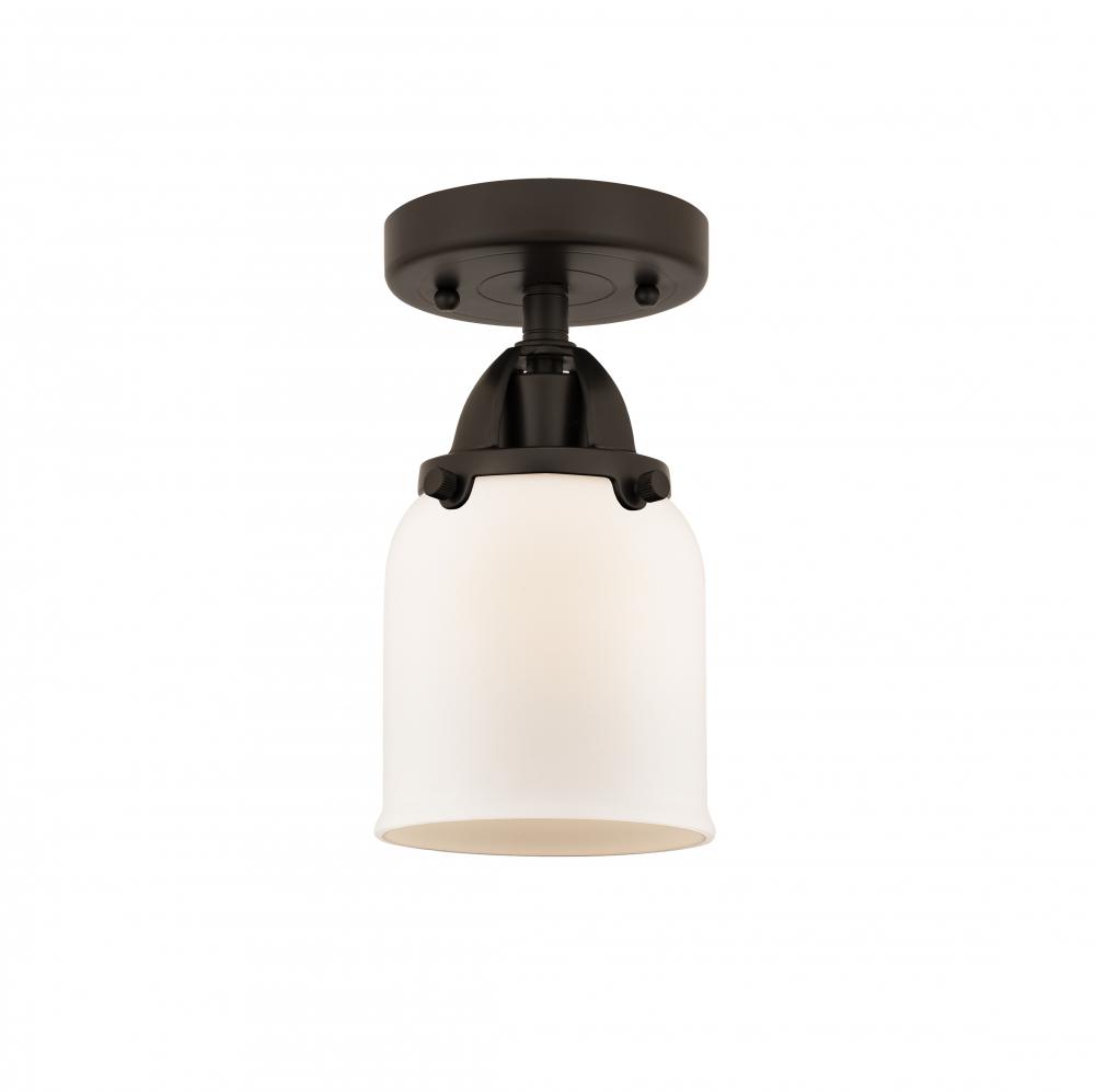 Bell - 1 Light - 5 inch - Oil Rubbed Bronze - Semi-Flush Mount