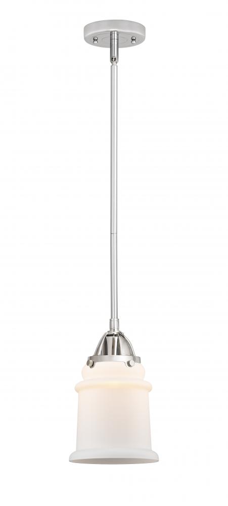 Canton - 1 Light - 6 inch - Polished Chrome - Cord hung - Mini Pendant