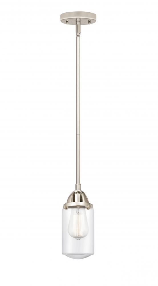 Dover - 1 Light - 5 inch - Polished Nickel - Cord hung - Mini Pendant