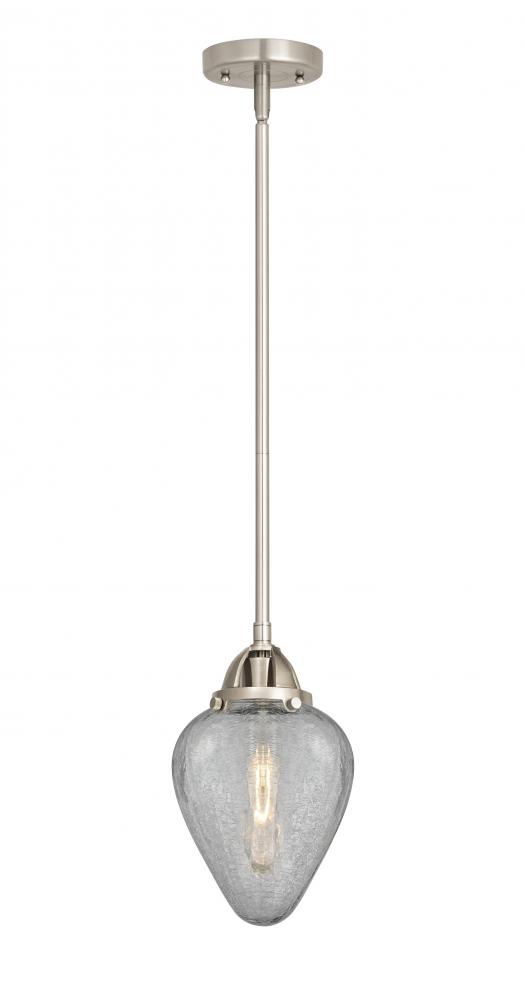 Geneseo - 1 Light - 7 inch - Brushed Satin Nickel - Cord hung - Mini Pendant