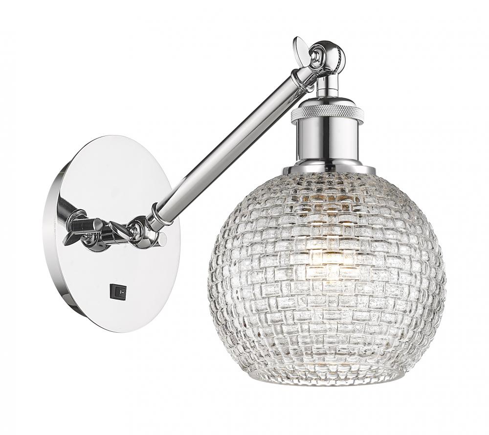 Athens - 1 Light - 6 inch - Polished Chrome - Sconce