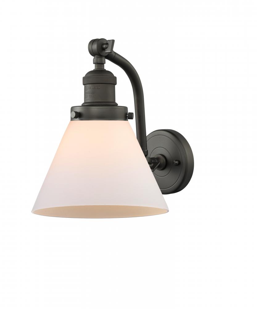 Cone - 1 Light - 8 inch - Oil Rubbed Bronze - Sconce