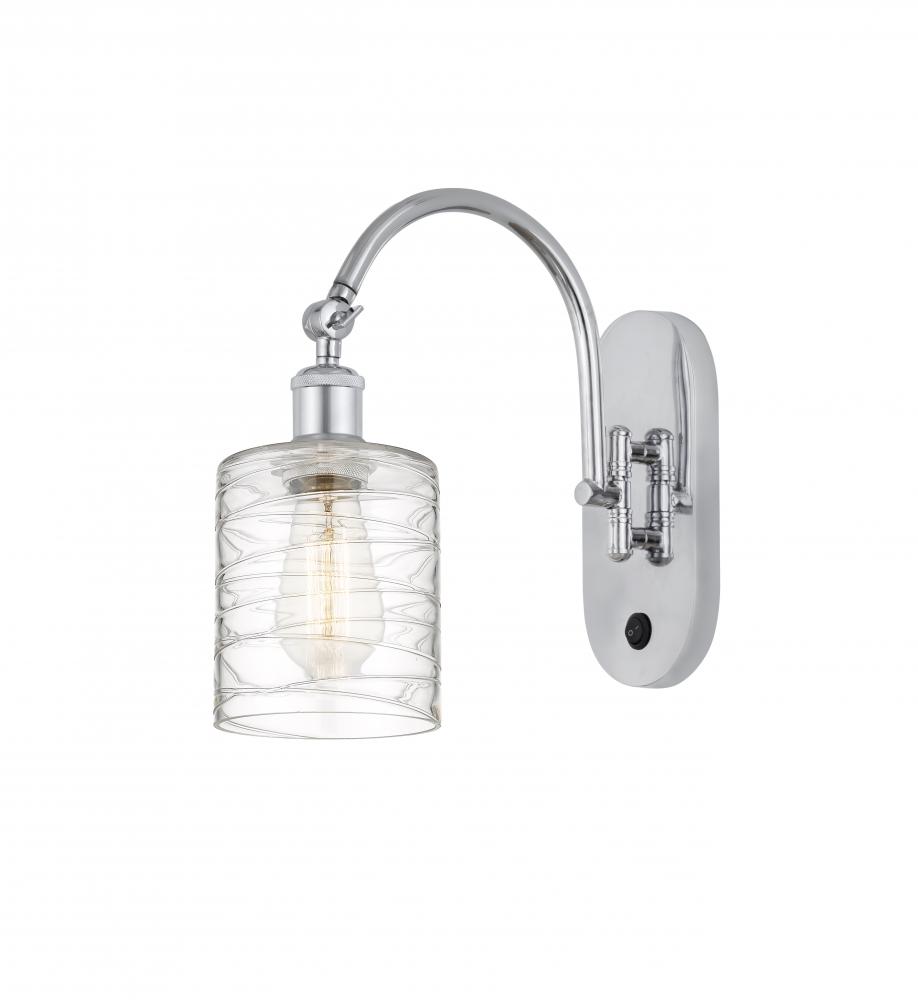 Cobbleskill - 1 Light - 5 inch - Polished Chrome - Adjustable Swing Arm