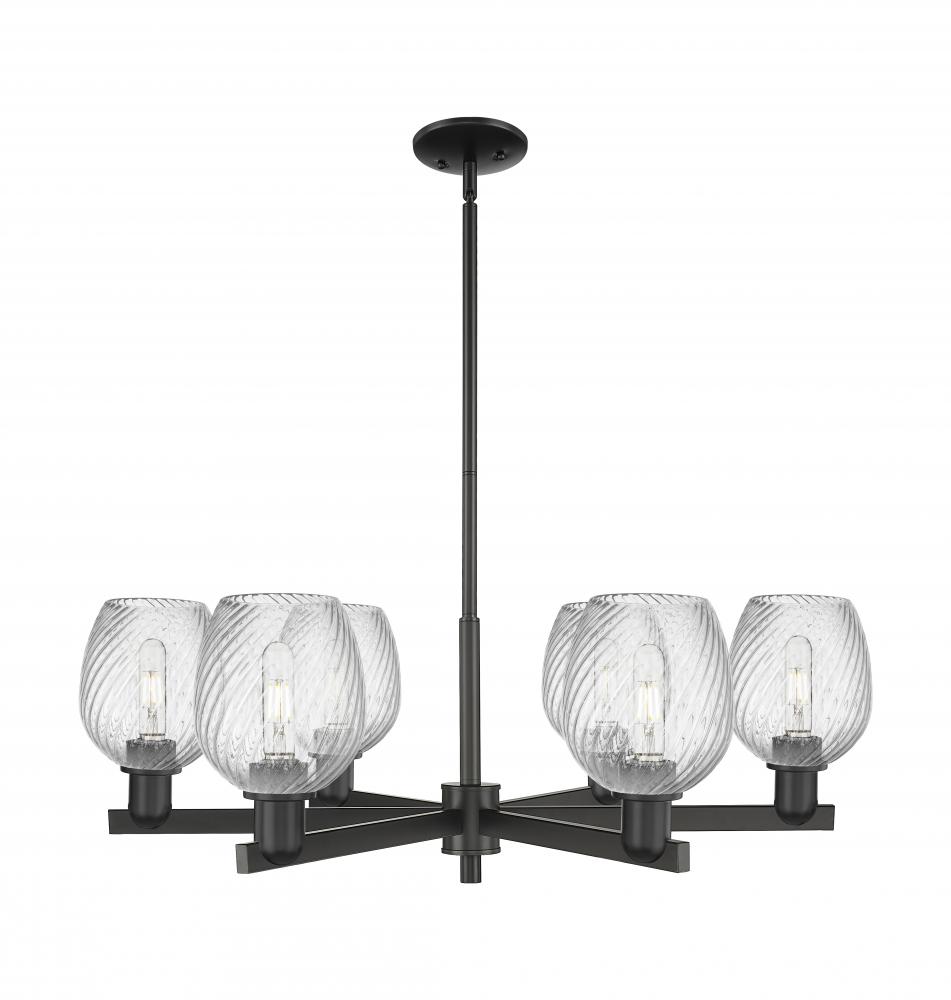Salina - 6 Light - 36 inch - Champagne Bronze - Stem hung - Chandelier