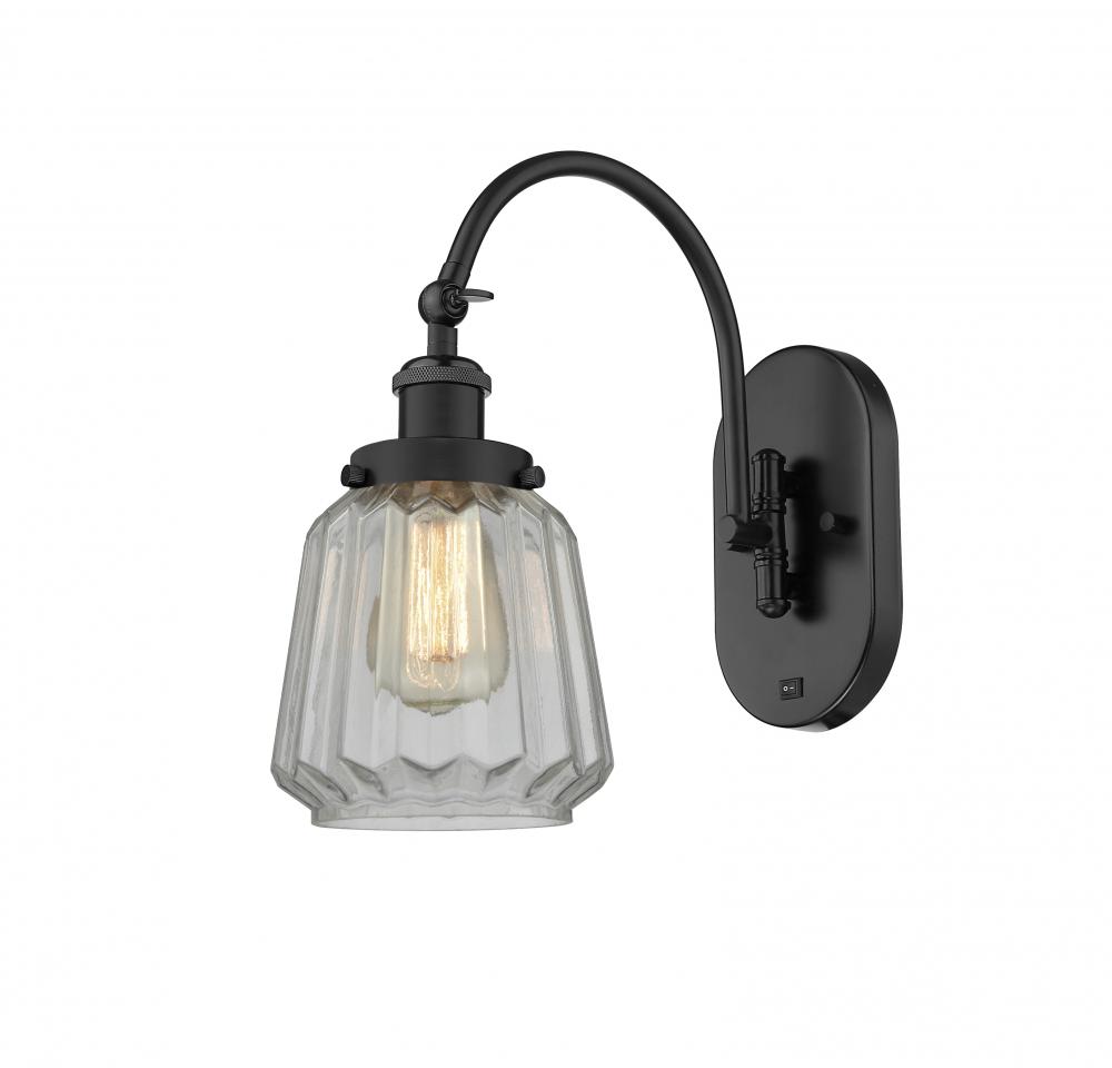 Chatham - 1 Light - 7 inch - Matte Black - Sconce