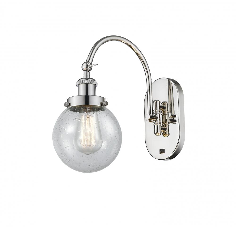 Beacon - 1 Light - 6 inch - Polished Nickel - Adjustable Swing Arm