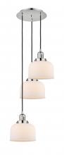 Innovations Lighting 113F-3P-PN-G71 - Cone - 3 Light - 14 inch - Polished Nickel - Cord hung - Multi Pendant