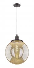 Innovations Lighting 201C-OB-G208-14 - Beacon - 1 Light - 14 inch - Oil Rubbed Bronze - Cord hung - Mini Pendant