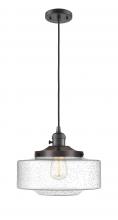 Innovations Lighting 201CSW-OB-G694-12 - Bridgeton - 1 Light - 16 inch - Oil Rubbed Bronze - Cord hung - Mini Pendant