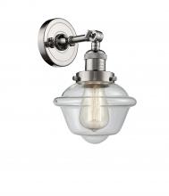 Innovations Lighting 203-PN-G532 - Oxford - 1 Light - 8 inch - Polished Nickel - Adjustable Sconce