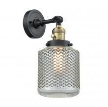 Innovations Lighting 203SW-BAB-G262 - Stanton - 1 Light - 6 inch - Black Antique Brass - Sconce