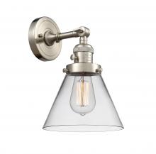 Innovations Lighting 203SW-SN-G42 - Cone - 1 Light - 8 inch - Brushed Satin Nickel - Adjustable Sconce