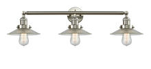 Innovations Lighting 205-SN-G2 - Halophane - 3 Light - 33 inch - Brushed Satin Nickel - Bath Vanity Light