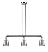 Innovations Lighting 213-PC-M9-PC - Addison - 3 Light - 38 inch - Polished Chrome - Stem Hung - Island Light