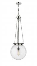 Innovations Lighting 221-1P-PC-G204-14 - Beacon - 1 Light - 14 inch - Polished Chrome - Chain Hung - Pendant