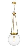 Innovations Lighting 221-1P-SG-G202-14 - Beacon - 1 Light - 14 inch - Satin Gold - Chain Hung - Pendant