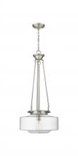 Innovations Lighting 221-1P-SN-G692-16 - Bridgeton - 1 Light - 16 inch - Satin Nickel - Chain Hung - Pendant