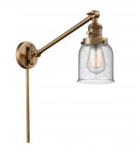 Innovations Lighting 237-BB-G54 - Bell - 1 Light - 8 inch - Brushed Brass -Adjustable Swing Arm
