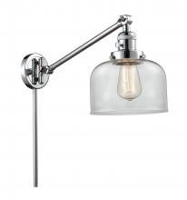 Innovations Lighting 237-PC-G72 - Bell - 1 Light - 8 inch - Polished Chrome -Adjustable Swing Arm