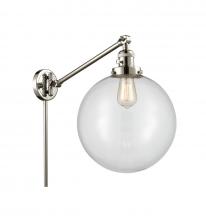 Innovations Lighting 237-PN-G202-12 - Beacon - 1 Light - 12 inch - Polished Nickel -Adjustable Swing Arm