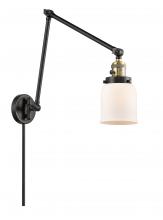Innovations Lighting 238-BAB-G51 - Bell - 1 Light - 8 inch - Black Antique Brass -Adjustable Swing Arm