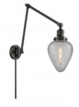 Innovations Lighting 238-BK-G165 - Geneseo - 1 Light - 8 inch - Matte Black - Swing Arm