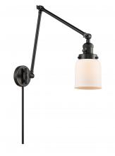 Innovations Lighting 238-BK-G51 - Bell - 1 Light - 8 inch - Matte Black -Adjustable Swing Arm
