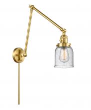 Innovations Lighting 238-SG-G54 - Bell - 1 Light - 8 inch - Satin Gold - Swing Arm