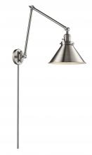 Innovations Lighting 238-SN-M10-SN - Briarcliff - 1 Light - 10 inch - Brushed Satin Nickel - Swing Arm