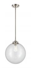 Innovations Lighting 284-1S-SN-G202-12 - Beacon - 1 Light - 12 inch - Brushed Satin Nickel - Cord hung - Mini Pendant