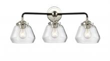 Innovations Lighting 284-3W-BPN-G172 - Fulton - 3 Light - 25 inch - Black Polished Nickel - Bath Vanity Light