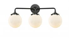 Innovations Lighting 284-3W-OB-G201-6 - Beacon - 3 Light - 24 inch - Oil Rubbed Bronze - Bath Vanity Light