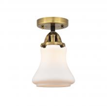 Innovations Lighting 288-1C-BAB-G191 - Bellmont - 1 Light - 6 inch - Black Antique Brass - Semi-Flush Mount