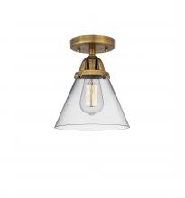 Innovations Lighting 288-1C-BB-G42 - Cone - 1 Light - 8 inch - Brushed Brass - Semi-Flush Mount