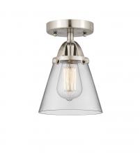 Innovations Lighting 288-1C-SN-G62 - Cone - 1 Light - 6 inch - Brushed Satin Nickel - Semi-Flush Mount